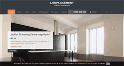 Desktop Screenshot of lemplacement.com