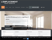 Tablet Screenshot of lemplacement.com